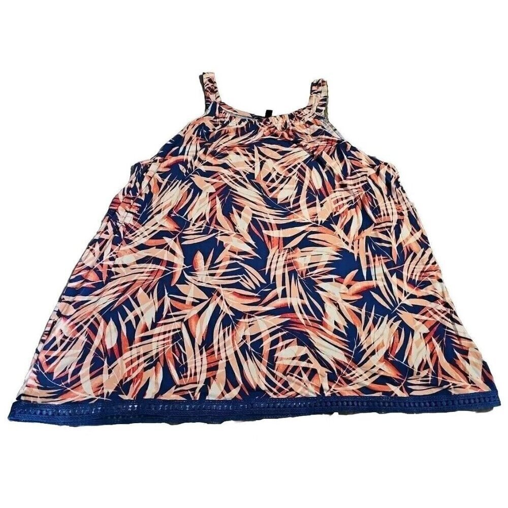 Lane Bryant Plus Size 18/ 20 Tropical Tank Tops